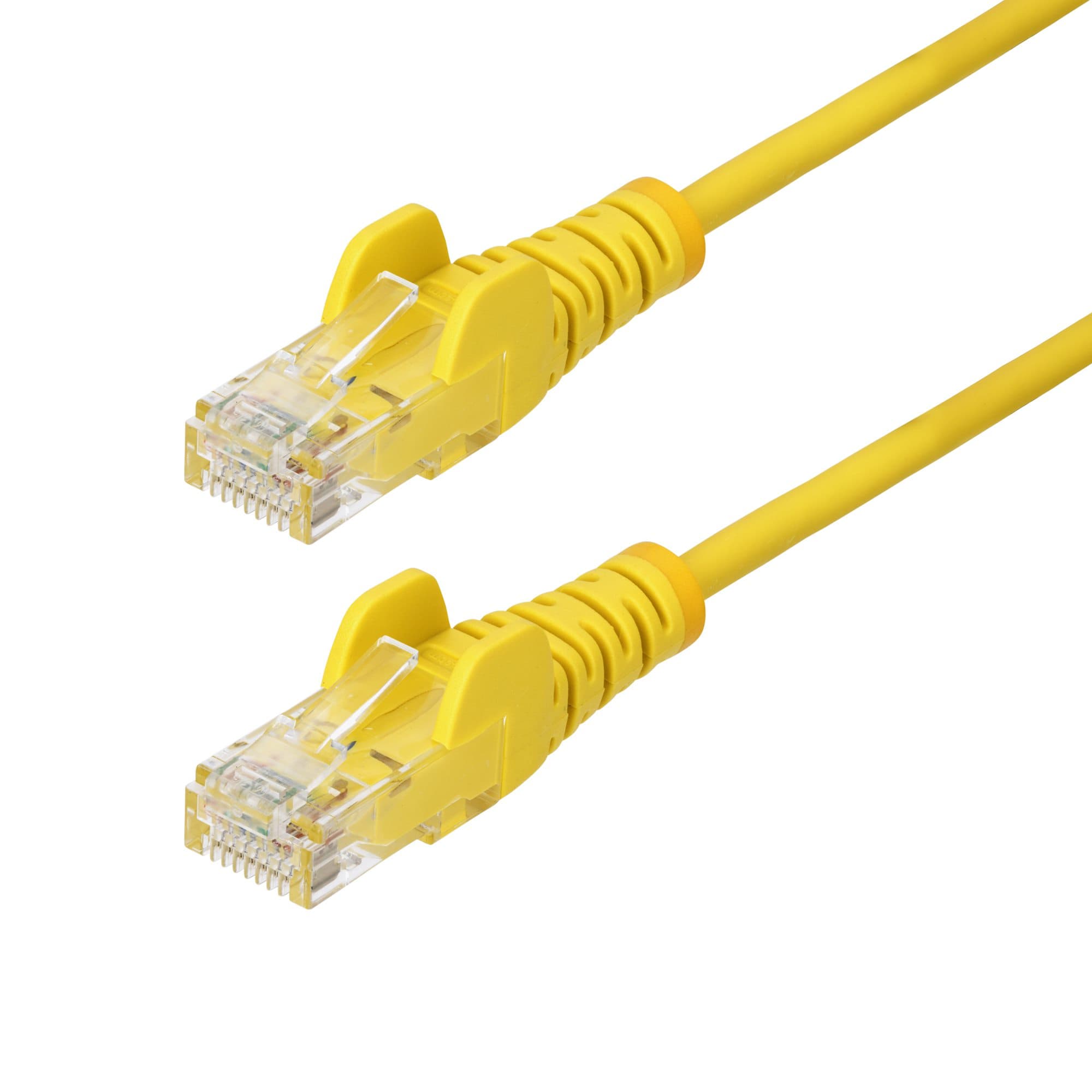 STARTECH STARTECH.COM 7M YELLOW SLIM CAT6 ETHERNET CABLE, SNAGLESS, 28AWG, LSZH, LTW N6PAT7MYLS