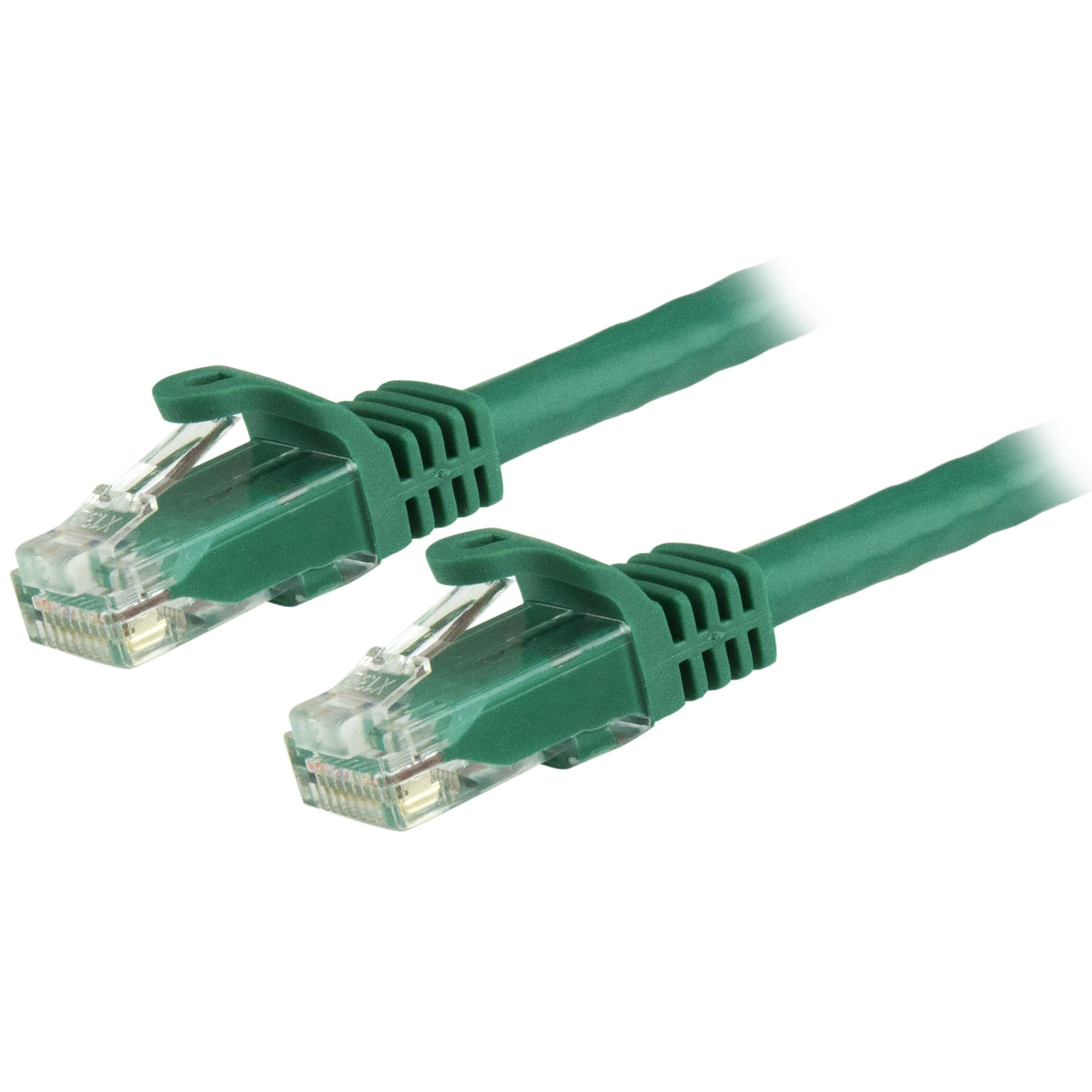 STARTECH STARTECH.COM CAT6 ETHERNET CABLE 5M GREEN 650MHZ 100W SNAGLESS PATCH CORD LTW N6PATC5MGN