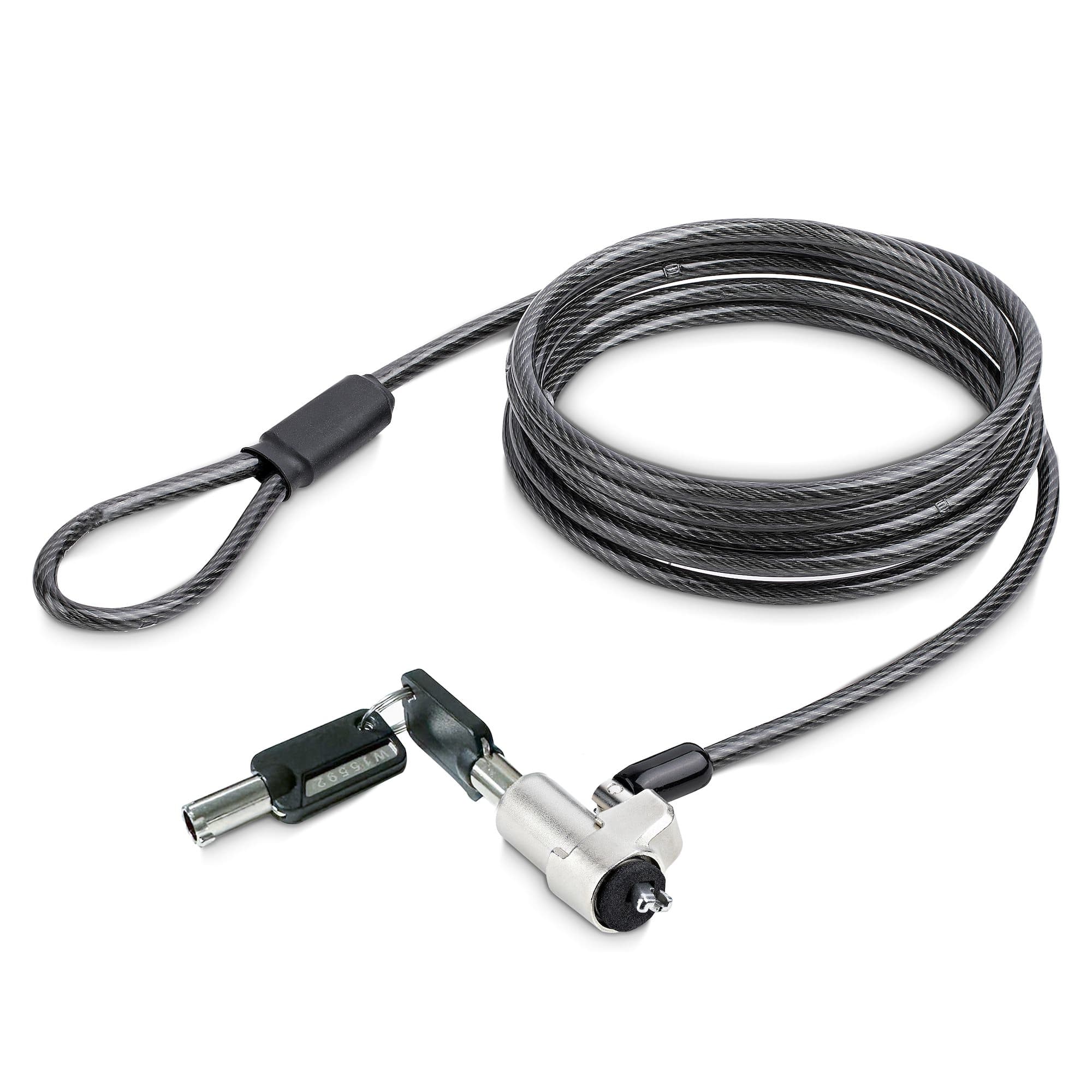 STARTECH STARTECH.COM LAPTOP CABLE LOCK COMPATIBLE WITH NOBLE WEDGE 6FT (2M) 2 YR NBLWK-LAPTOP-LOCK