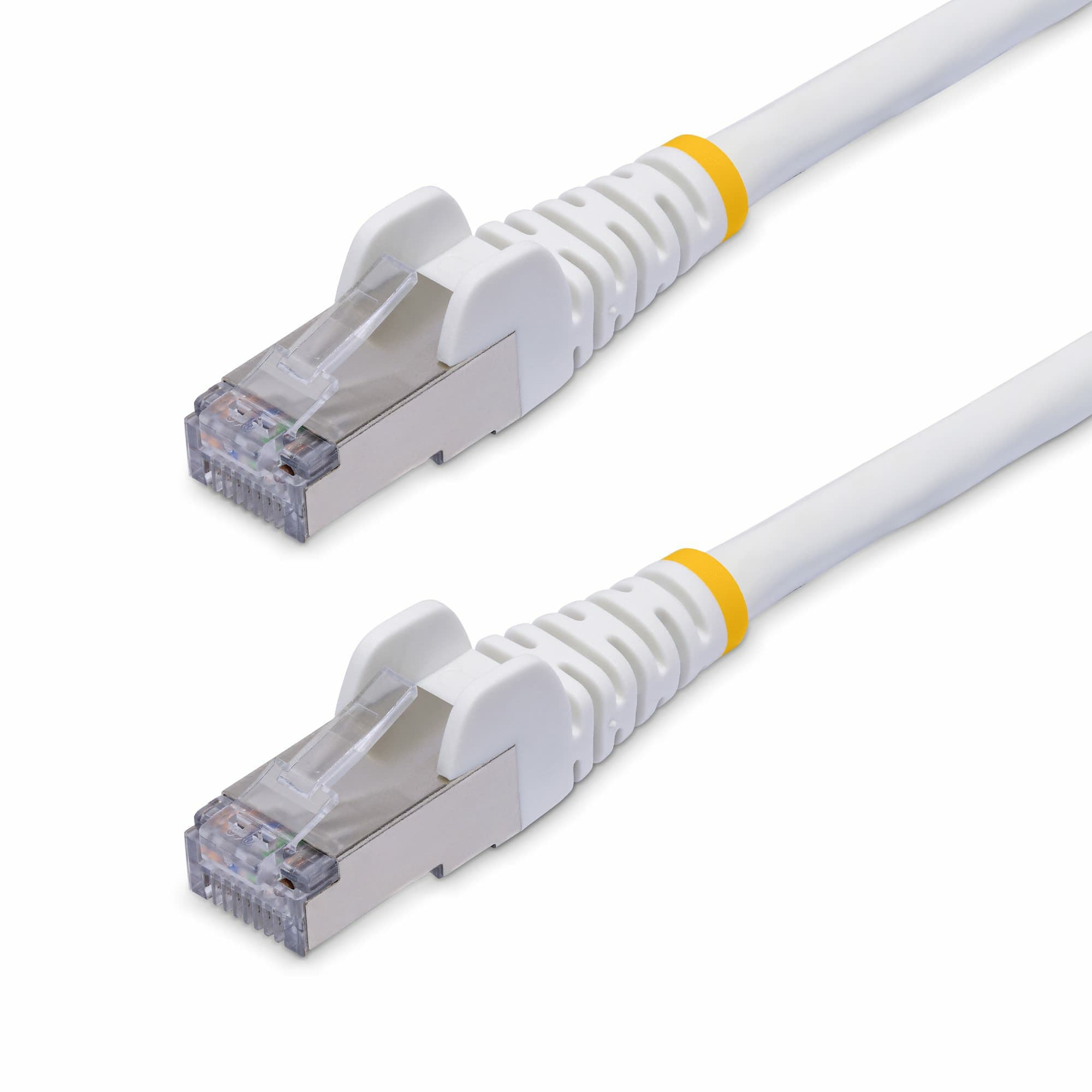 STARTECH STARTECH.COM 50CM WHITE CAT8 ETHERNET CABLE, SNAGLESS, S/FTP, 25G/40G, LTW NLWH-50C-CAT8-PATCH