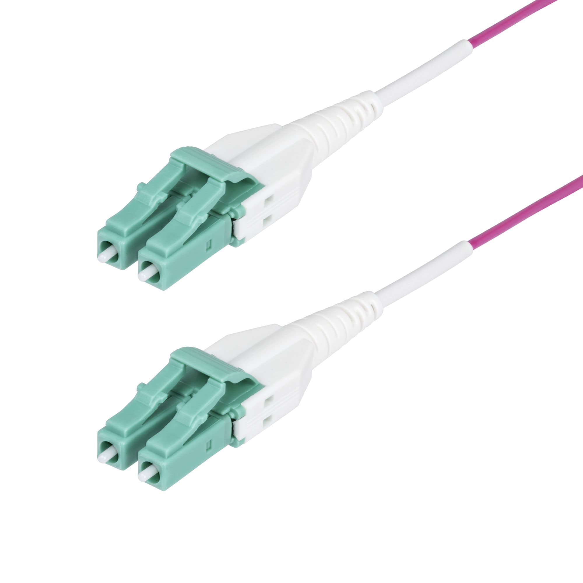 STARTECH STARTECH.COM 2M (6.6FT) LC/LC (UPC) OM4 MULTIMODE FIBER OPTIC CABLE, OFNR, LTW OM4RLCLC2M