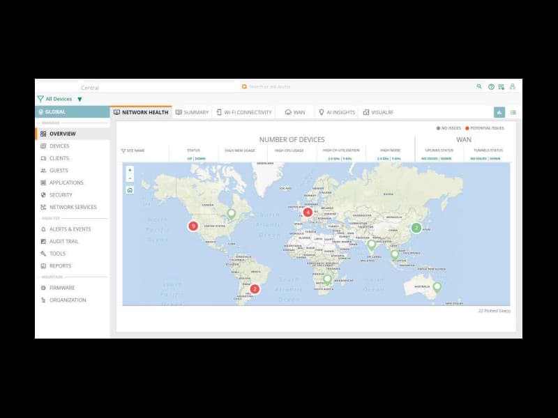 HPE HPE Aruba Central AP Adv 3yr Sub E-STU Q9Y64AAE
