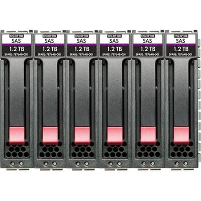 HPE HPE MSA 48TB SAS 7.2K LFF M2 6pk HDD Bdl R0Q69A
