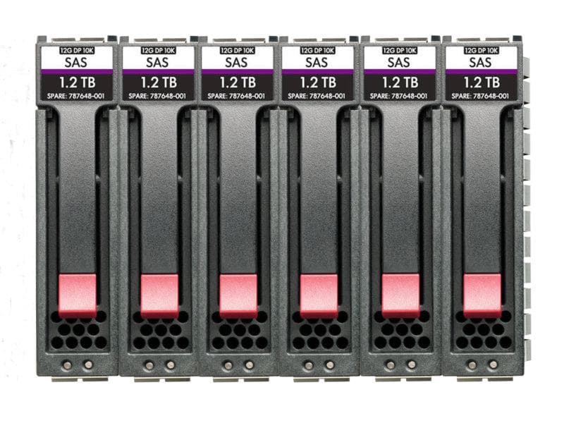 HPE HPE MSA 72TB 7.2K LFF M2 6pk TAA HDD Bdl R0R50A