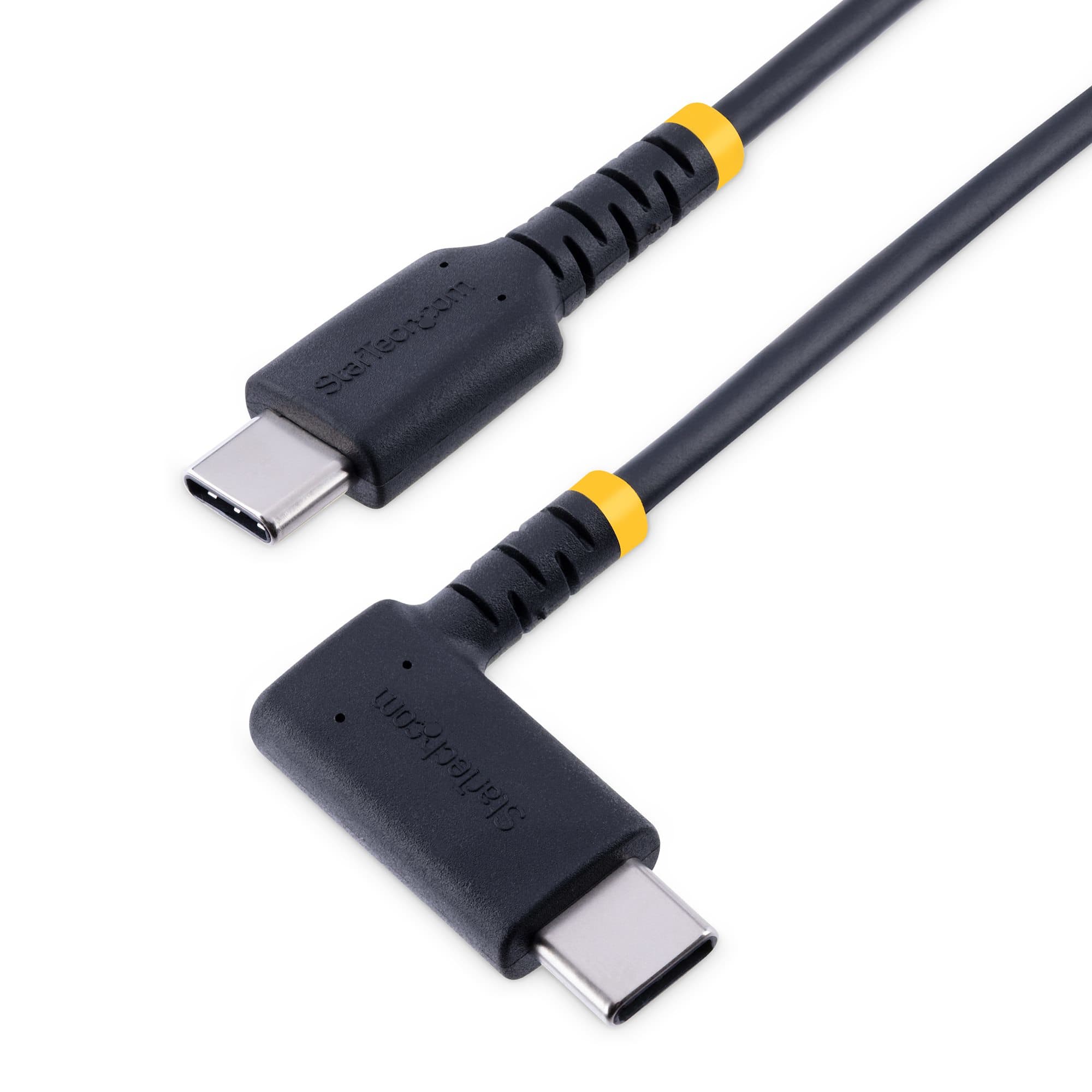 STARTECH STARTECH.COM 1M USB C CHARGING CABLE RIGHT ANGLE HEAVY DUTY 60W PD, LTW R2CCR-1M-USB-CABLE