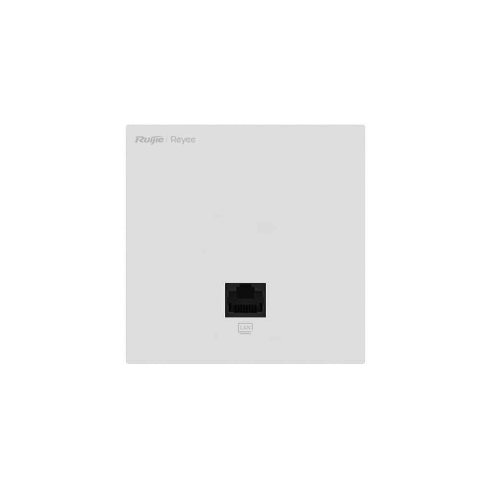 REYEE Ruijie Reyee AX3000 Wi-Fi 6 Dual Band Wall Plate AP (Flush) - 2976Mbps - 2x GE (F & B) RG-RAP1261