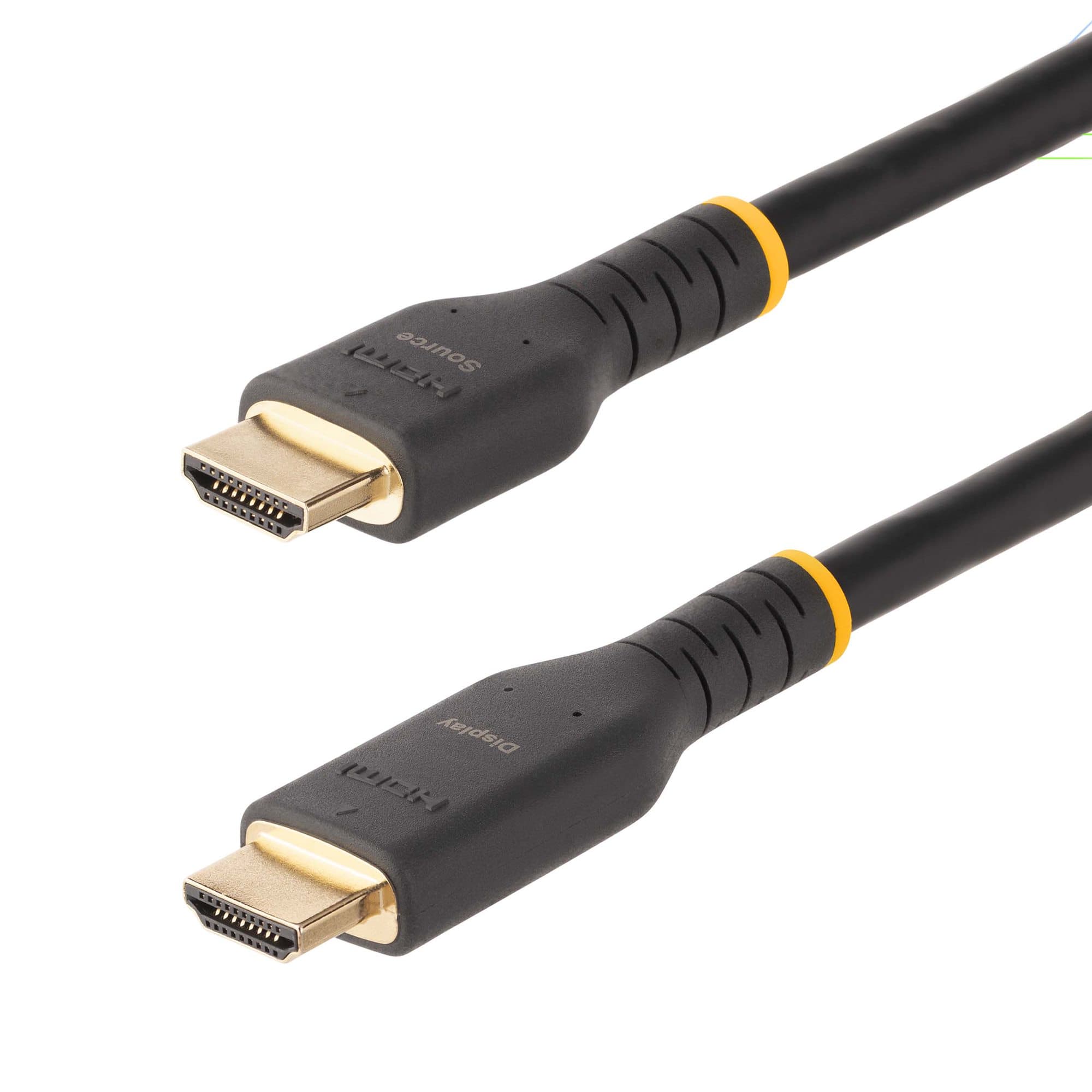 STARTECH STARTECH.COM 30FT ACTIVE HDMI CABLE, HDMI 2.0 4K60HZ, RUGGED HDMI CORD 2 YR RH2A-10M-HDMI-CABLE