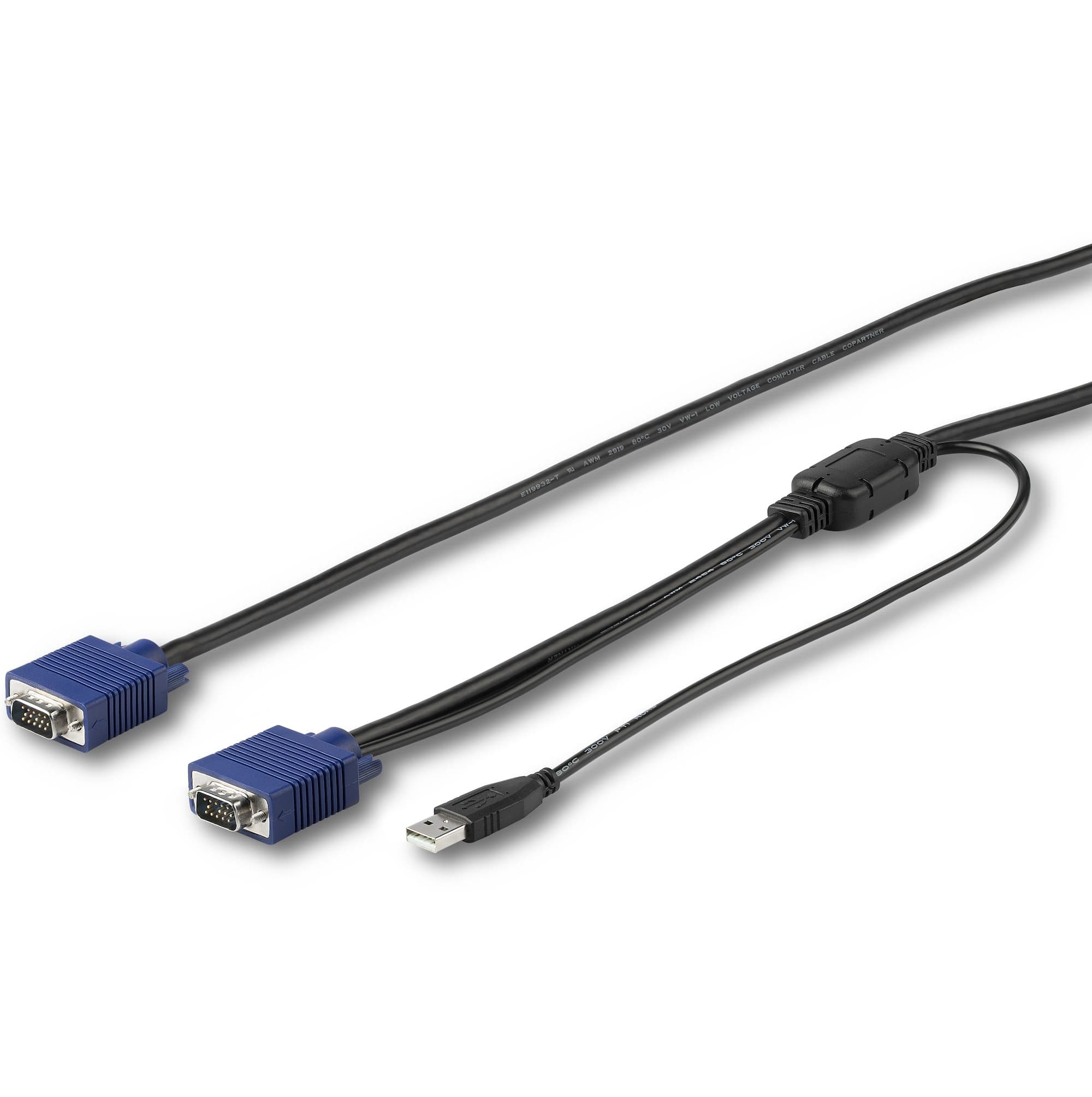 STARTECH STARTECH.COM 4.6M / 15 FT USB KVM CABLE - STARTECH.COM RACKMOUNT CONSOLES, LTW RKCONSUV15