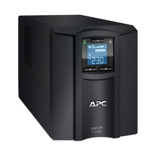 APC APC SMART UPS (SMC), 2000VA, IEC(6), USB, SERIAL, LCD, TOWER, 2YR WTY SMC2000I