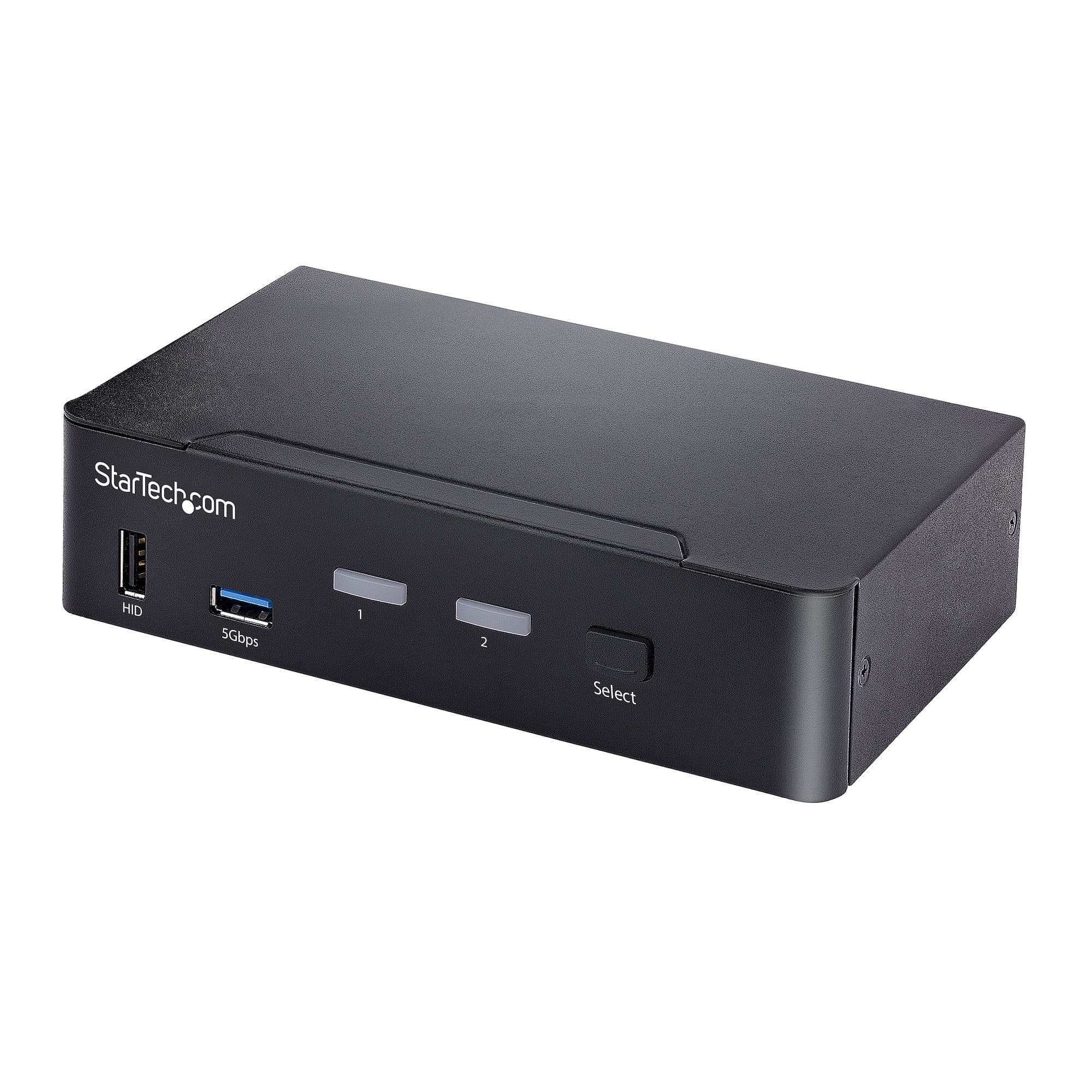 STARTECH STARTECH.COM 2 PORT USB C KVM SWITCH, DISPLAYPORT 4K 60HZ HDR WITH AUDIO, 2 YR SV231DPUCA