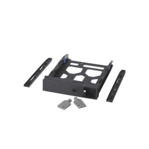 QNAP QNAP 3.5" HDD Tray with key lock and two keys, black and plastic, 2.5" and 3.5" screw pack TRAY-35-BLK01