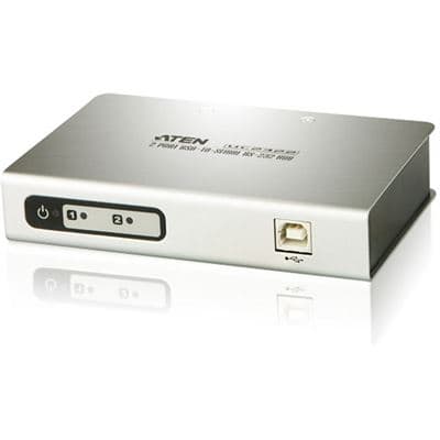 ATEN ATEN 2 PORT USB TO RS232 CONVERTER WITH 1.8M CABLE UC2322-AT