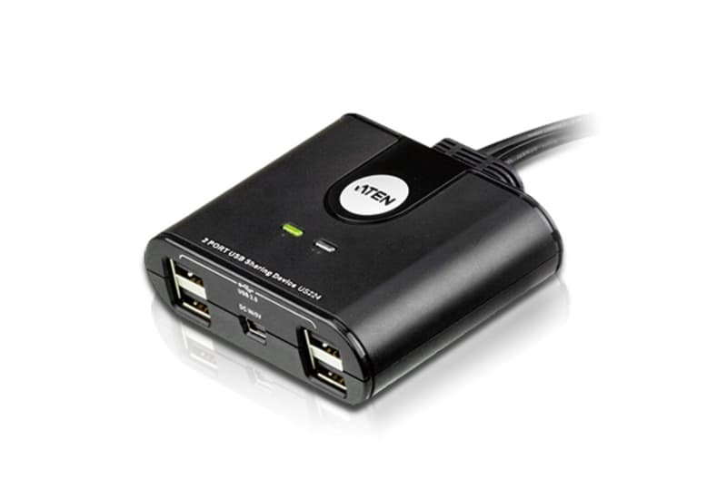 ATEN ATEN 2 PORT USB 2.0 PERIPHERAL SWITCH US224-AT