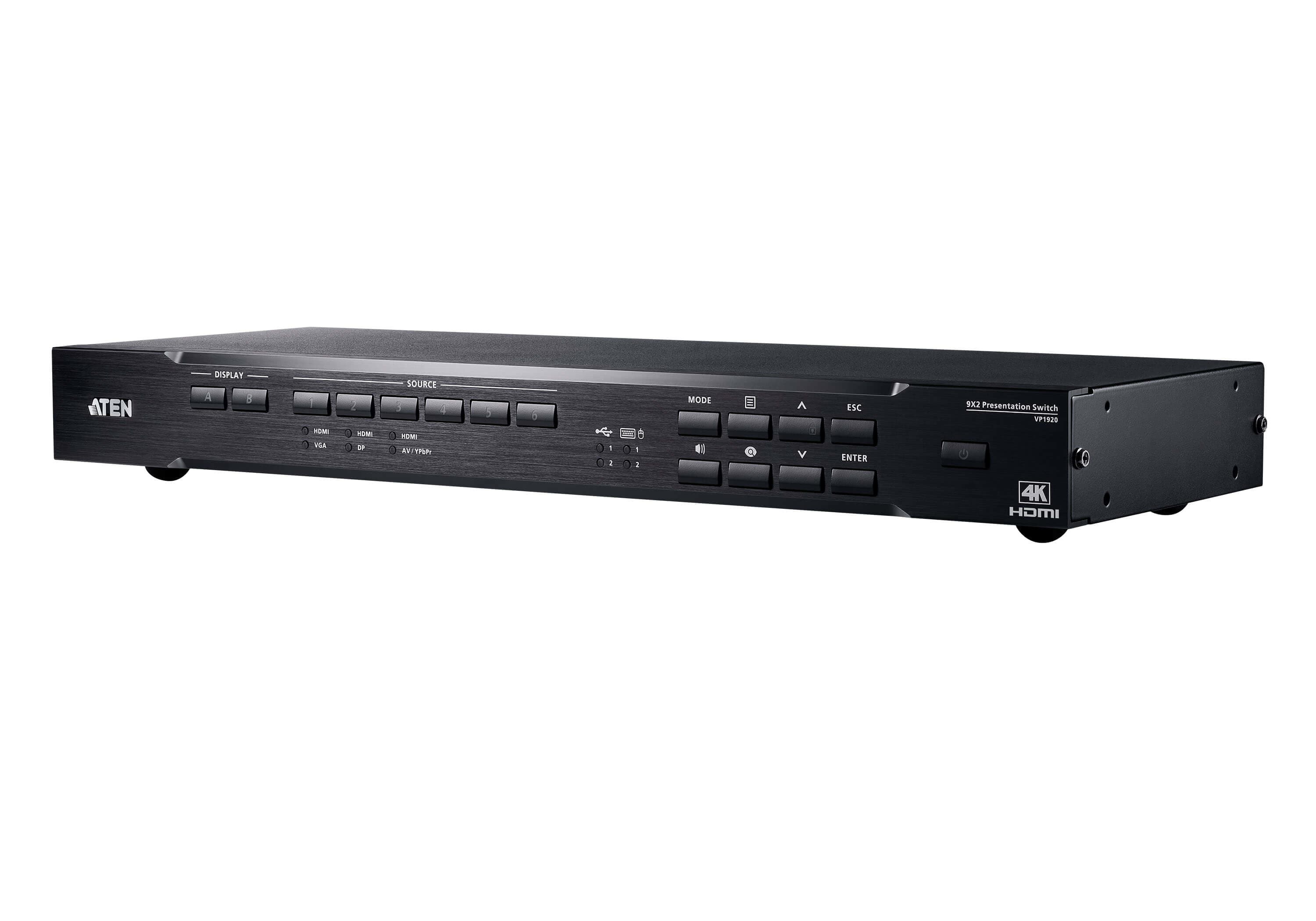 ATEN ATEN 9 X 2 4K PRESENTATION MATRIX SWITCH VP1920-AT-U