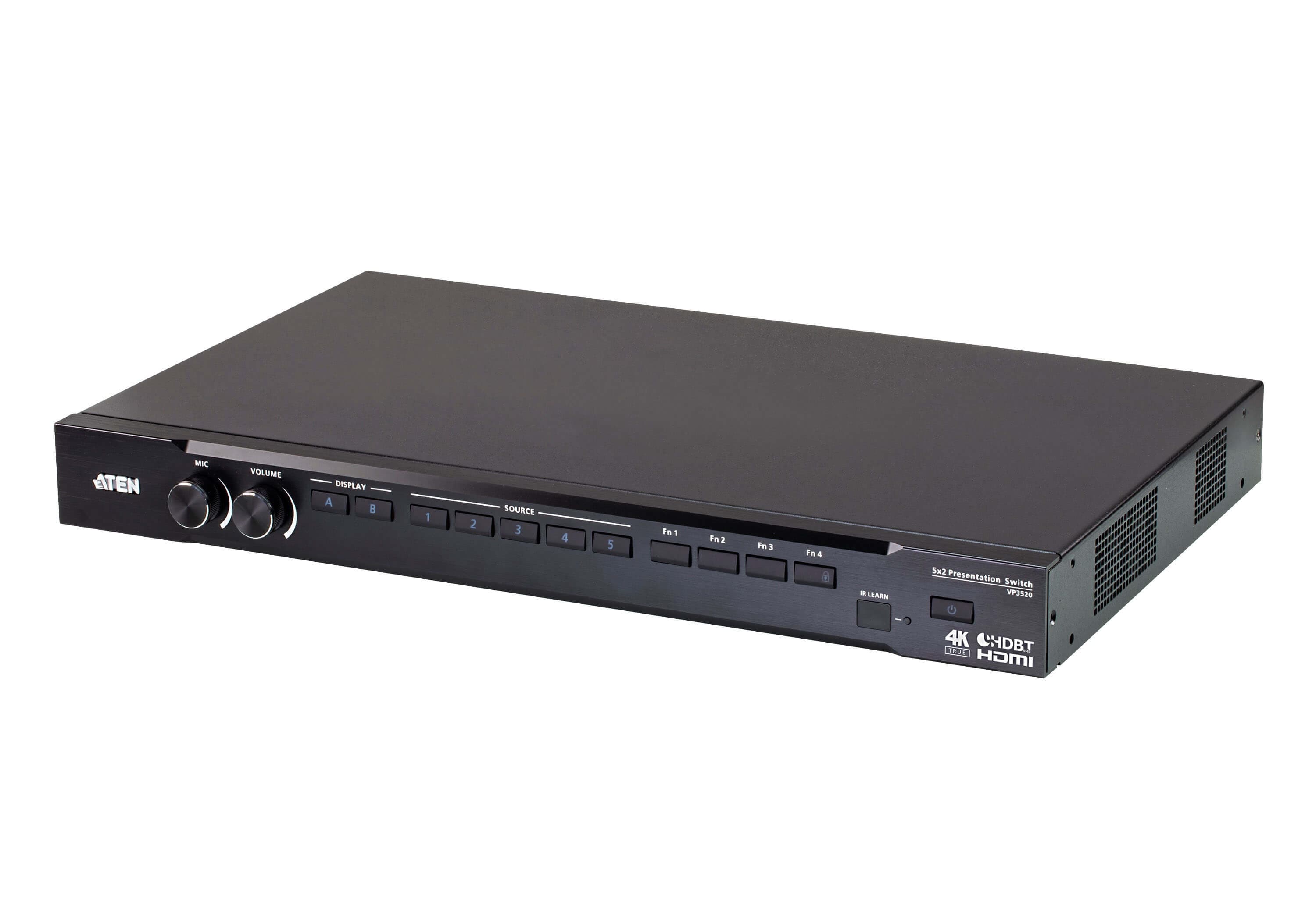 ATEN ATEN 5 X 2 TRUE 4K SEAMLESS PRESENTATION MATRIX SWITCH WITH CONTROL VP3520-AT-U