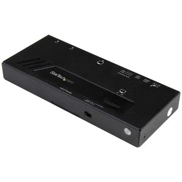STARTECH STARTECH.COM 2-PORT 4K HDMI SWITCH WITH FAST SWITCHING AND AUTO-SENSING, 2 YR VS221HD4KA