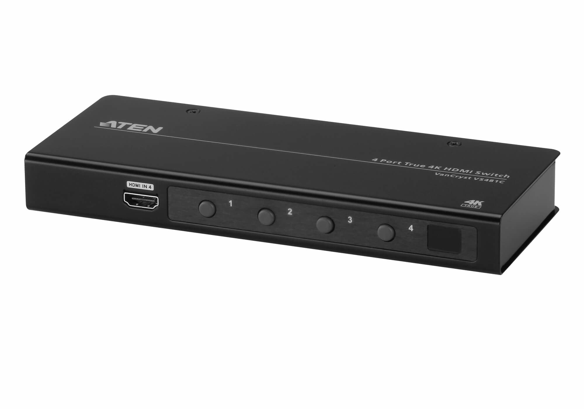 ATEN ATEN 4 PORT TRUE 4K HDMI SWITCH VS481C-AT-U