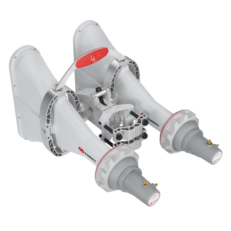 RF Elements RF Elements 60deg 5180 - 6000 MHz 4x4 Asymmetrical Horn Antenna AH60-4X4-SMA AH60-4X4-SMA