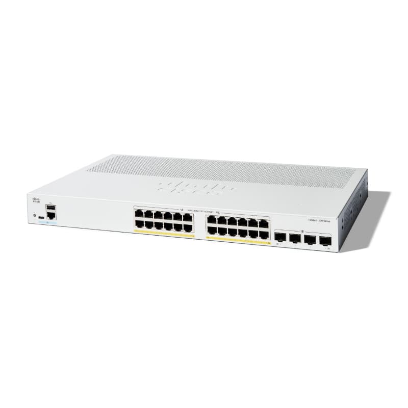 Cisco Catalyst 1300 24-port GE, PoE, 4x1G SFP C1300-24P-4G