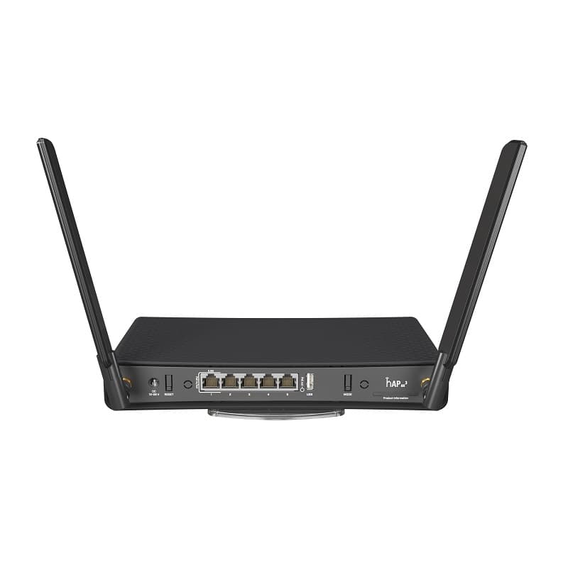 MikroTik Mikrotik hAP ax3 Dual Band Wi-Fi 6 Access Point and Gigabit Router C53UiG+5HPaxD2HPaxD