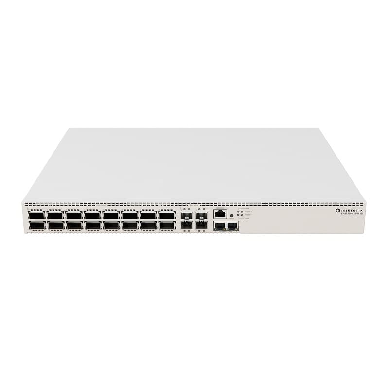 MikroTik MikroTik CRS520-4XS-16XQ-RM 16 Port 25/100 Gbps Switch with Dual Hot-Swap Power Supplies CRS520-4XS-16XQ-RM