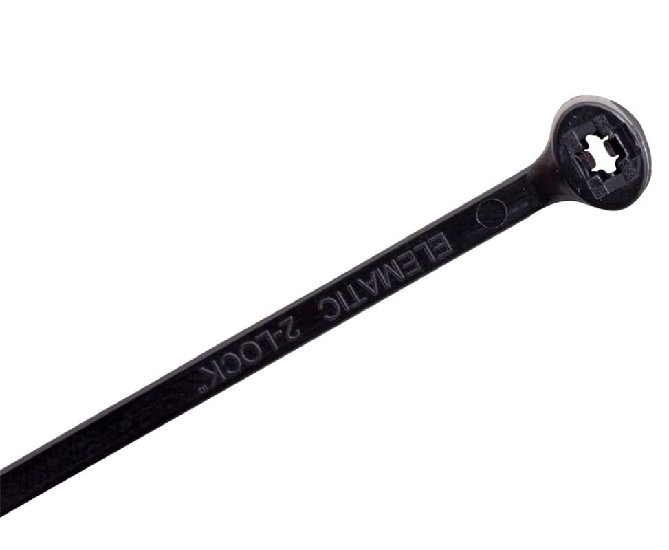 Cabac METAL TOOTH CABLE TIE 1310 290 X 3.5MM B CT290MT-BK-LD