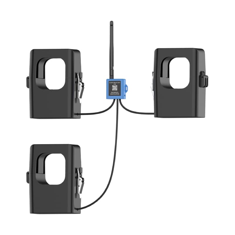Milesight IoT Milesight LoRaWAN AS923/AU915 Smart Current Transformer CT310 With 3 Phase 1000A Current Capacity CT310-915M