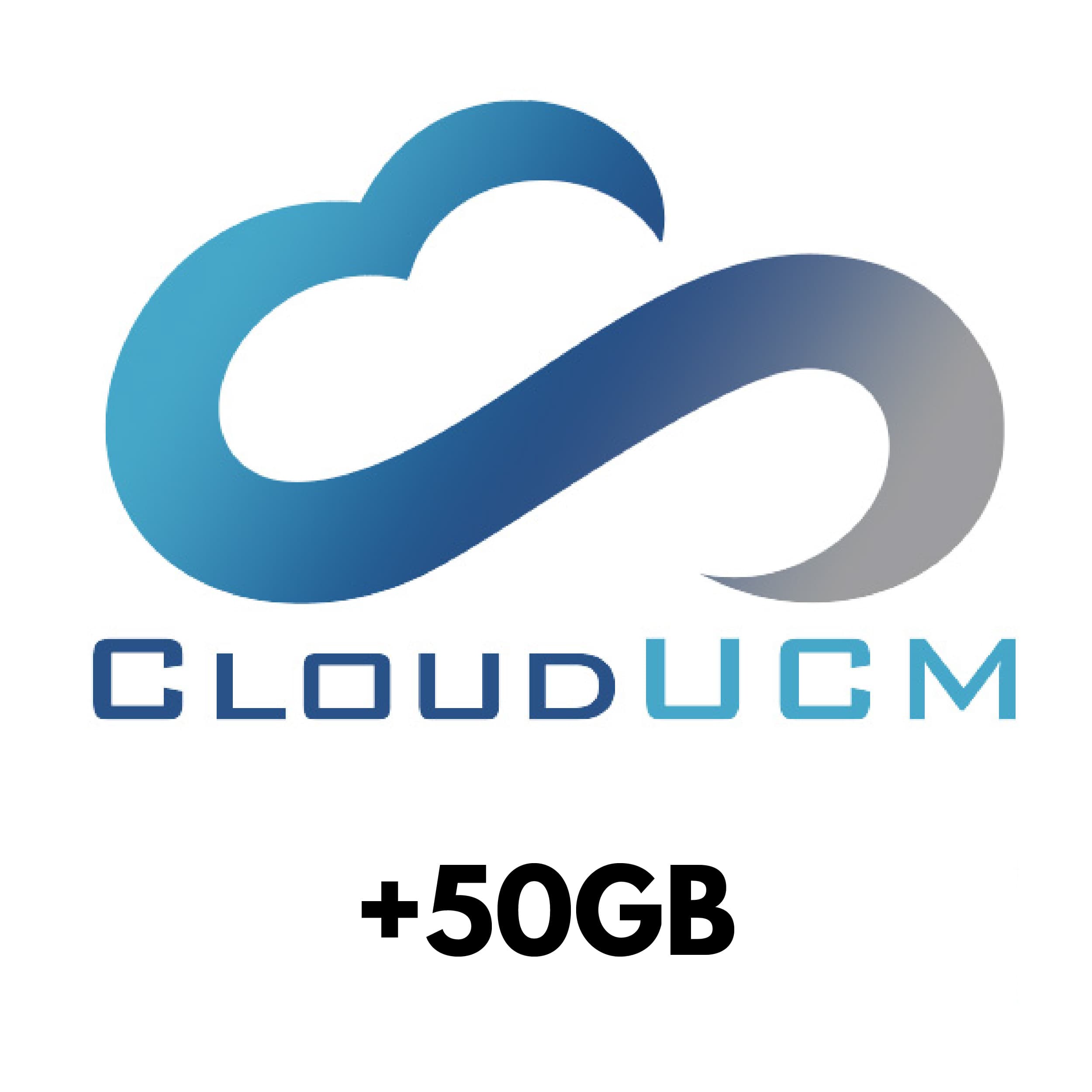 Grandstream Networks Grandstream CloudUCM Extra 50GB Cloud Storage Subscription Plan 1 Year CloudUCM_ADDON_50GB
