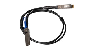 MikroTik MikroTik DDQ+DA0001 400-Gigabit QSFP-DD direct attach cable, 1m long. Enables easy direct connectivity between ultra-fast devices DDQ+DA0001