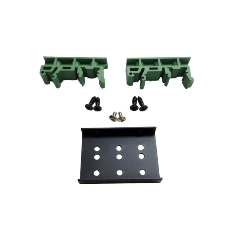 Tycon Systems Tycon Power Systems Universal DIN Rail Mounting Clips with bracket for vertical mounting DIN-ClipKit-UNI