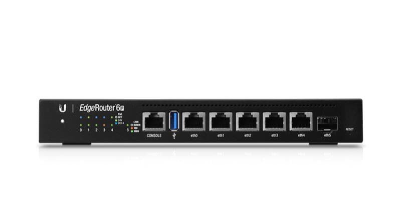 Ubiquiti Ubiquiti EdgeRouter 6 Port Gigabit Router with 24V PoE ER-6P