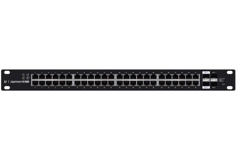 Ubiquiti Ubiquiti EdgeSwitch 48 500W, 48 Gigabit Ethernet Dual POE+ IEEE 802.3at/af and 24V Passive PoE Switch, 2 SFP+ Ports & 2 SPF Ports ES-48-500W