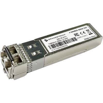Grandstream Networks Grandstream SFP+ Fiber Module Multi-Mode, 850nm, 300-Meter, 10Gbps, LC F-MM850-300M-10G