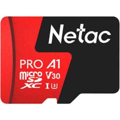 Go Wireless NZ Netac P500 Extreme Pro microSDXC V30 Card with Adapter 128GB FS432-128