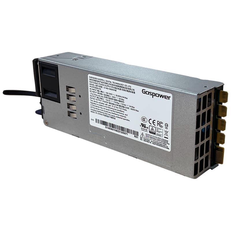 MikroTik MikroTik G1483-0600WNB Hot-swap 54.5V 10.35A 600W power supply for the CRS320-8P-8B-4S+RM PoE++ switch G1483-0600WNB