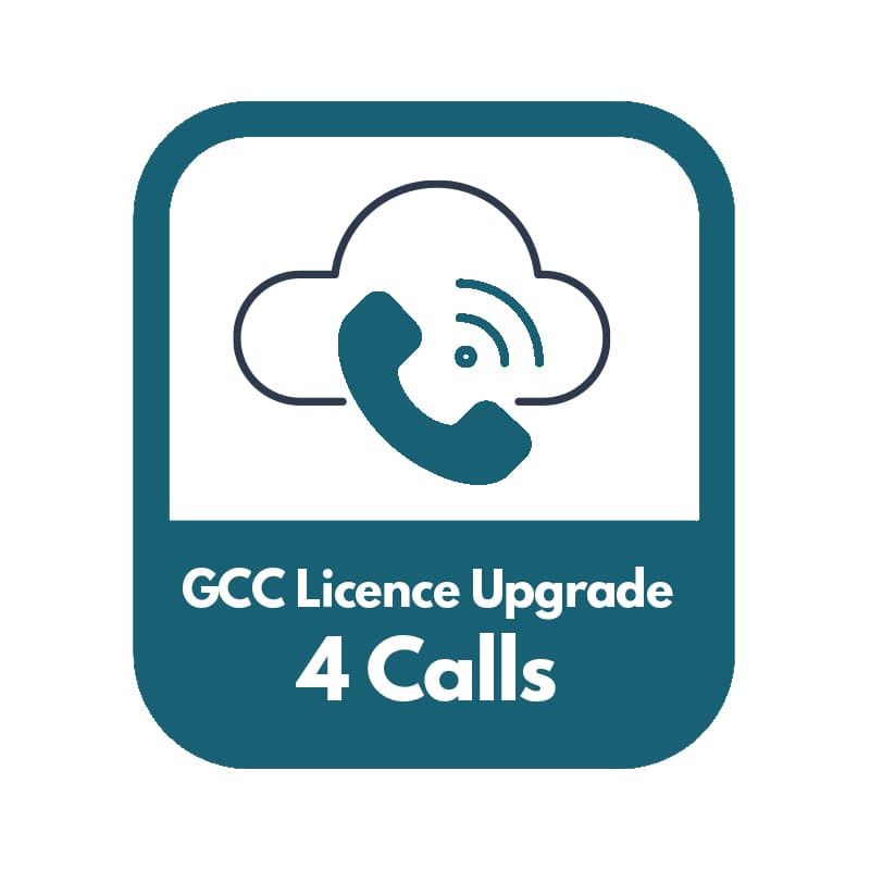 Grandstream Networks Grandstream GCC License Upgrade Extra 4 Concurrent Calls GCC-UC-Extra-4-Call
