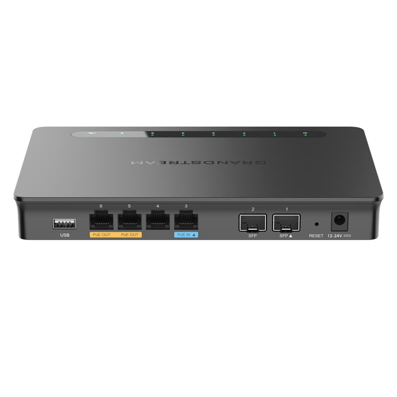 Grandstream Networks Grandstream GWN7002 Multi-WAN Gigabit VPN Router, 4 x GigE, 2 x SFP GWN7002