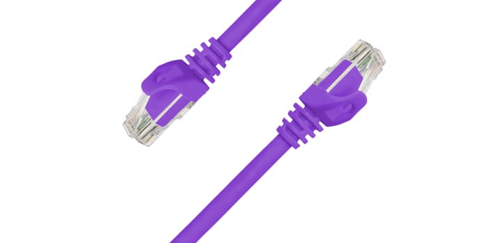 Go Wireless NZ 0.5 Metre Cat6 UTP Indoor Ethernet Cable - Purple IPL-UTP6-PU-0.5