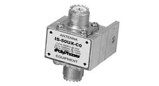 PolyPhaser PolyPhaser IS-50UX-C0 UHF F/F Coaxial RF Surge Protector, 1.5MHz - 700MHz, DC Block IS-50UX-C0