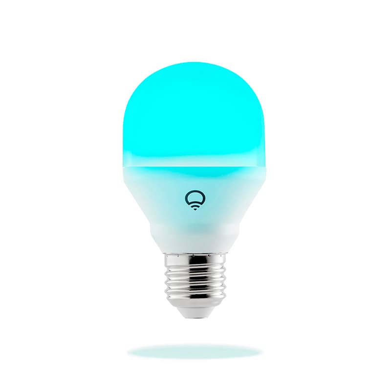 LIFX LIFX Mini Colour 1000 WiFi LED Light Bulb 9W E27 Screw L3A19MC08E27