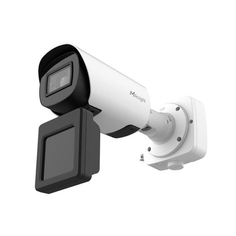 Milesight Milesight 2MP Entrance and Exit Supplement Light AI LPR Pro Bullet Plus Camera MS-C2966-RFLWPE