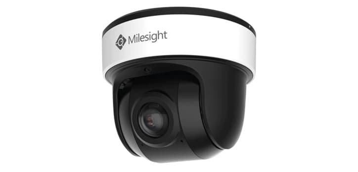 Milesight Milesight 4K NDAA AI 180° Panoramic Mini Dome Network Camera MS-C8176-PE