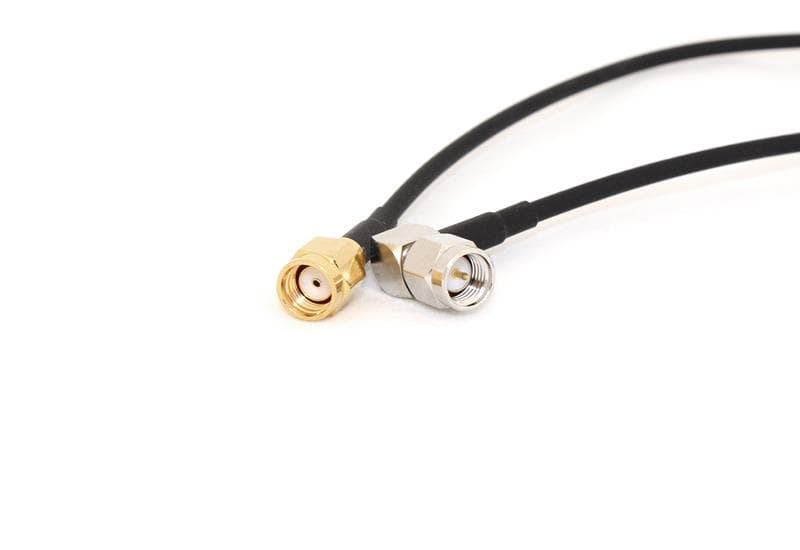 Laird Connectivity Rootenna RP-SMA Male to SMA Male RA 20cm Pigtail P-13