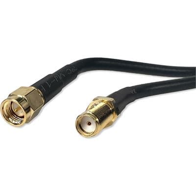 Go Wireless NZ SMA-Male to SMA-Female Bulkhead 200cm LLC200 50 Ohm Coax Cable P-81