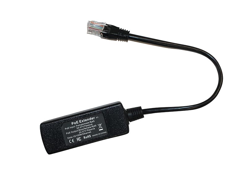 PoE World PoE World 10/100 Mbps Passive PoE Ethernet Extender PassivePOE-Extender
