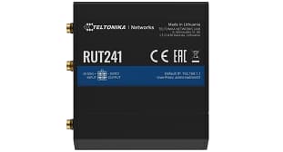 Teltonika Teltonika RUT241 Industrial 4G/LTE WiFi Cellular Router with Digital IO RUT241