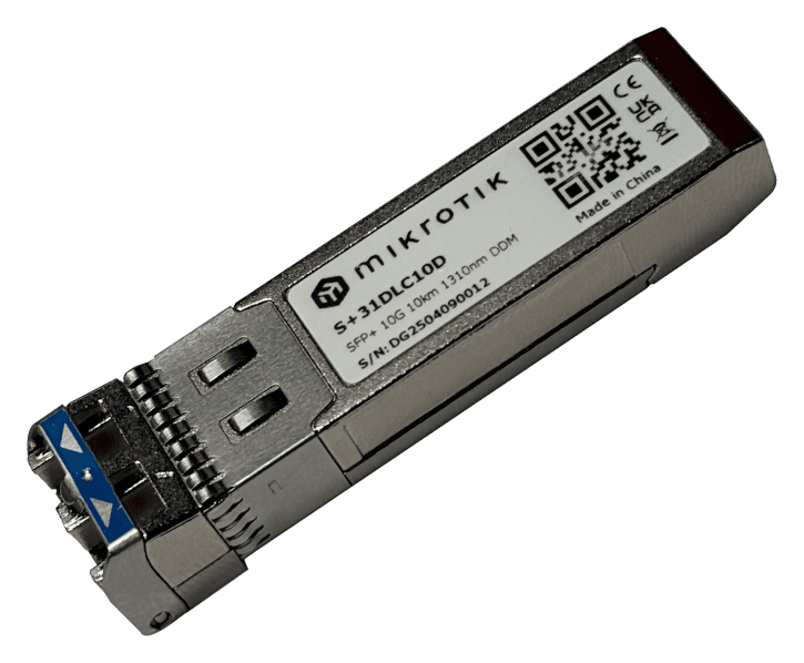 MikroTik MikroTik SFP+ 10G Single Mode Dual-LC 10km S+31DLC10D