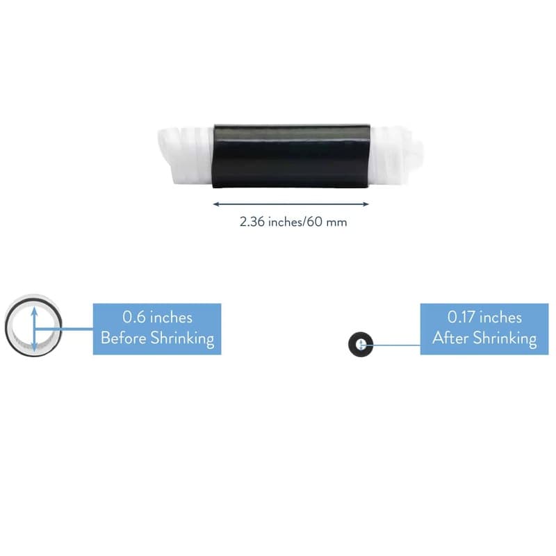 Gamma Electronics Gamma Electronics SDL-SMA-60 Silicone Cold Shrink RPSMA Connections to LMR-195 or larger SDL-SMA-60