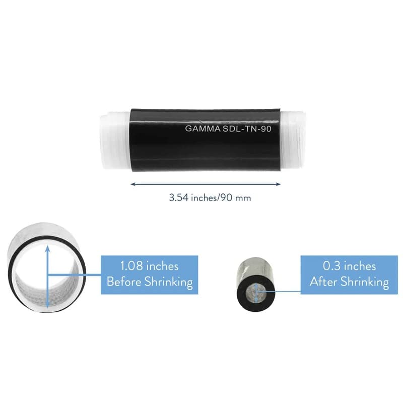 Gamma Electronics Gamma Electronics SDL-TN-90 Silicone Cold Shrink For Type N Connectors to LMR-400 Cable or Larger SDL-TN-90