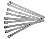 Cabac S/S 316 STANDARD TIE 200 X 4.6MM 100 Pack SST200-316S